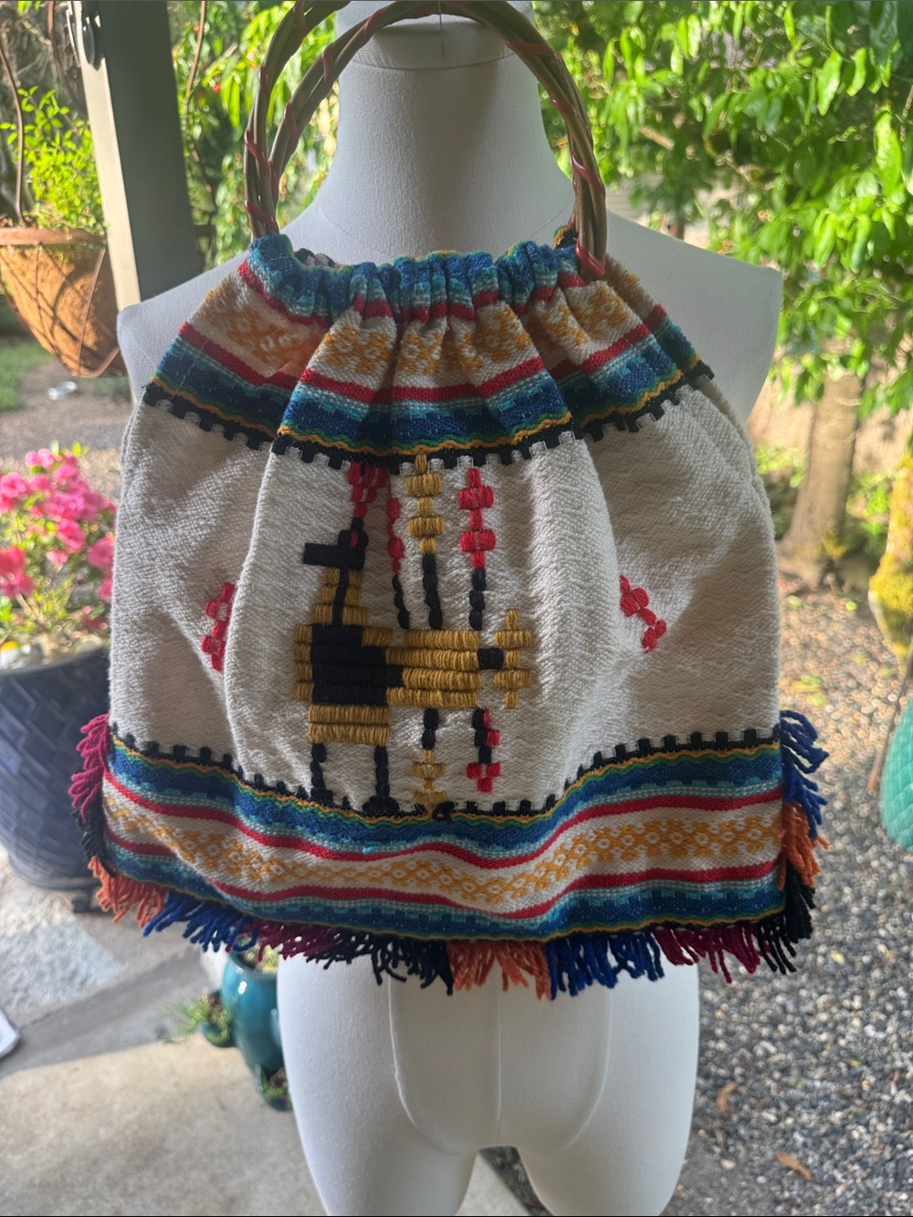 Alpaca design Apalancian Hand Made Bag.